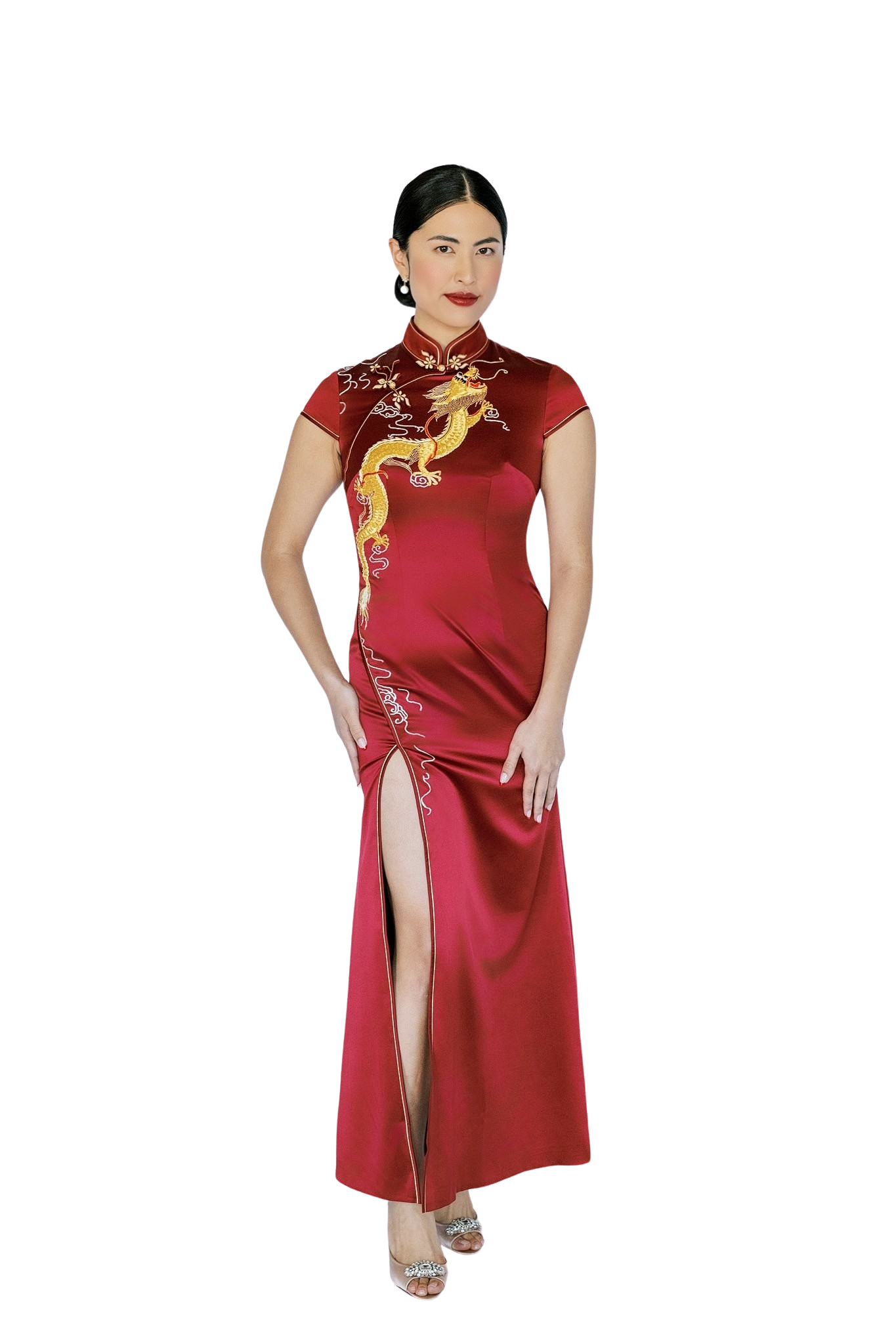 Dragon cheongsam sales